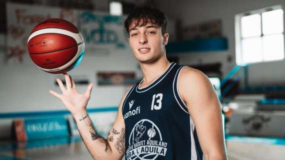 Serie B - Il Nuovo Basket Aquilano rinnova il contratto con Francesco Di Paolo