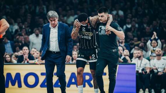 EL - Partizan, contro la Virtus stop per Carlik Jones: dieci giorni ai box