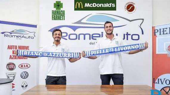 Serie C - Pielle Livorno presenta i nuovi Tempestini e Zeneli