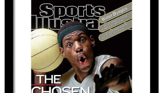 LeBron James: la maglia della famosa copertina di Sports Illustrated all'asta record