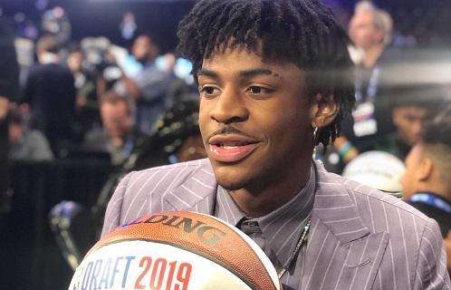 NBA Draft 2019 - Ja Morant ai Memphis Grizzlies: è la scelta #2