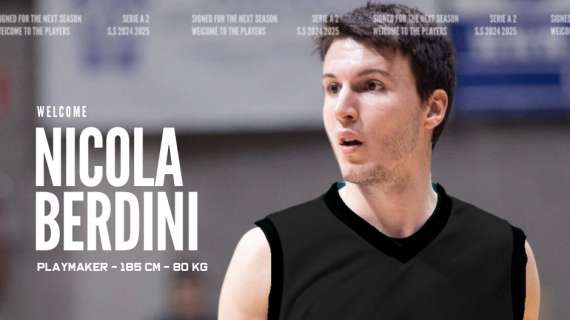 UFFICIALE A2 - Sella Cento, ingaggiato il play Nicola Berdini