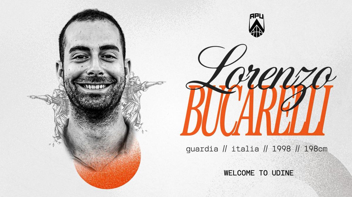 Lorenzo Bucarelli è un nuovo giocatore dell’Apu Udine
