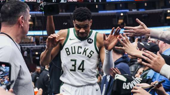 NBA - Giannis Antetokounmpo dei Bucks giocherà contro i Pacers?