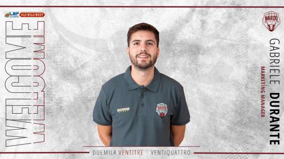 A2 - Gabriele Durante è il marketing manager del Nardò Basket