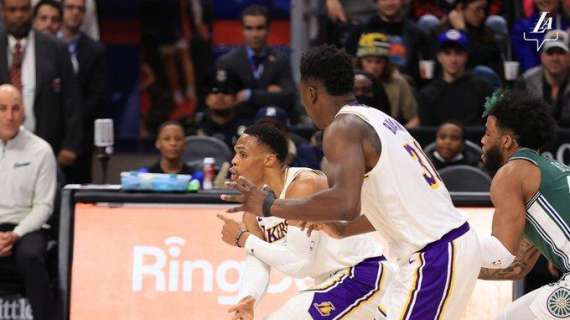 NBA - I Lakers lasciano Detroit con una vittoria dominante