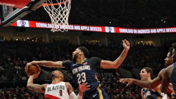 NBA - Playoff. Anthony Davis a Portland recupera il fattore campo ai Pelicans (0-1)
