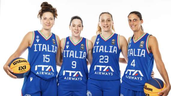 LIVE FIBA 3X3 Europe Cup - Italia femminile in campo a Vienna, diretta streaming 16:50