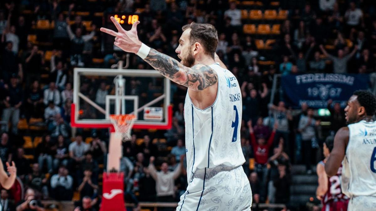 La Fortitudo Bologna stende Rieti al PalaDozza con Perkovic e Sorokas