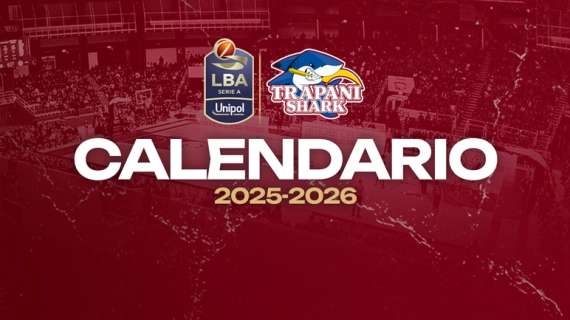 Esordio a Trieste: il calendario LBA 2025-26 della Trapani Shark