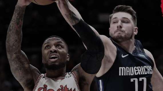NBA - La notte delle triple tra Blazers e Mavericks