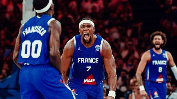 Ufficiale: Francia, ecco i 12 che giocheranno EuroBasket 2025