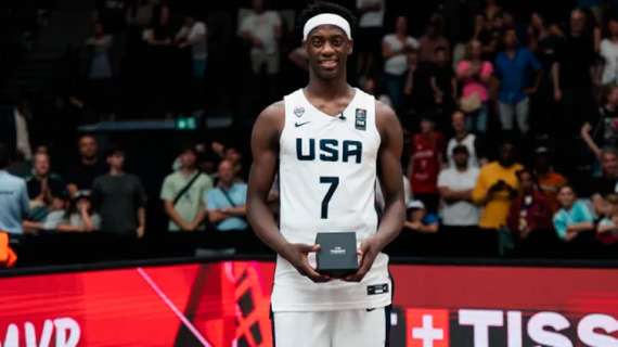 AJ Dybantsa: l'MVP World Cup U19 sarà milionario quando entrerà nella NCAA