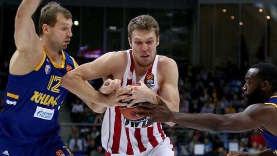 EuroLeague - Olympiacos Pireo travolgente in casa del Khimki Moscow