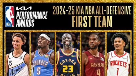 NBA, ecco gli All-Defensive Teams della stagione 2024/25