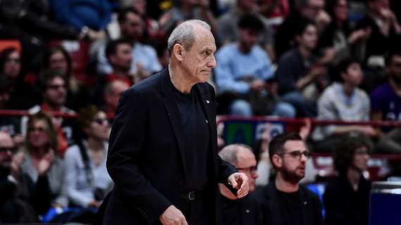 Olimpia a Kaunas, Messina: «Il primo obiettivo sono rimbalzi e attaccare bene la loro pressione»