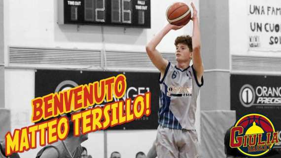 Serie B - Giulia Basket inserisce nel roster Matteo Tersillo