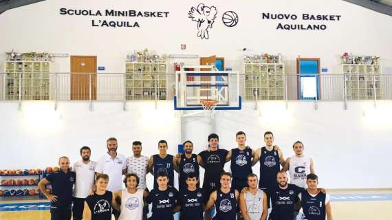 Serie C - Raduno precampionato per il Nuovo Basket Aquilano