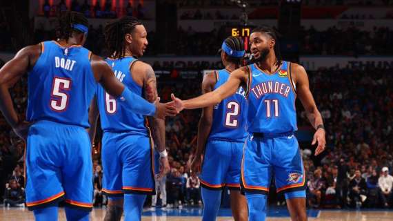 NBA - Shai Gilgeous-Alexander e i Thunder ribaltano i Miami Heat