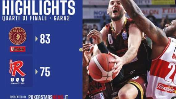 LBA - Highlights: Venezia supera Reggio Emilia, serie sul 1-1