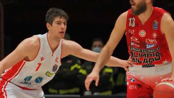 LBA - Reggiana, infortunio per Leonardo Candi: stop di sette giorni