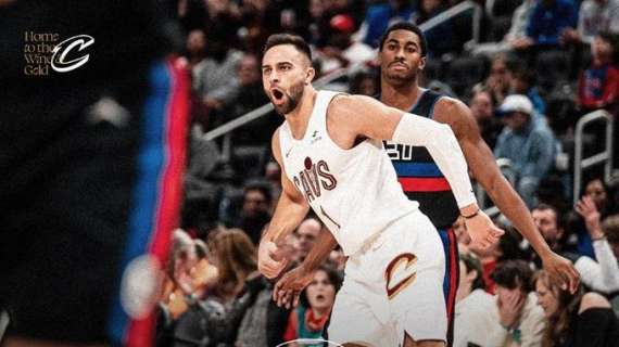 NBA - Cleveland porta a 17 la serie nera dei Detroit Pistons