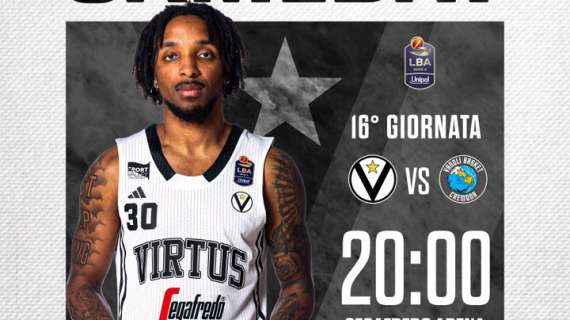 LIVE LBA - Virtus Bologna vs Vanoli Cremona: dove in TV, preview, diretta