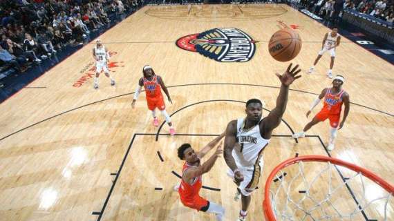 NBA - Pelicans tornano a vincere con Williamson: battuti i Thunder