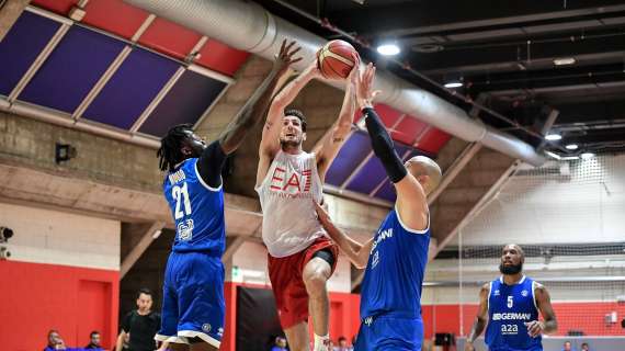 LBA - Olimpia Milano e Germani Brescia, come è andato lo scrimmage