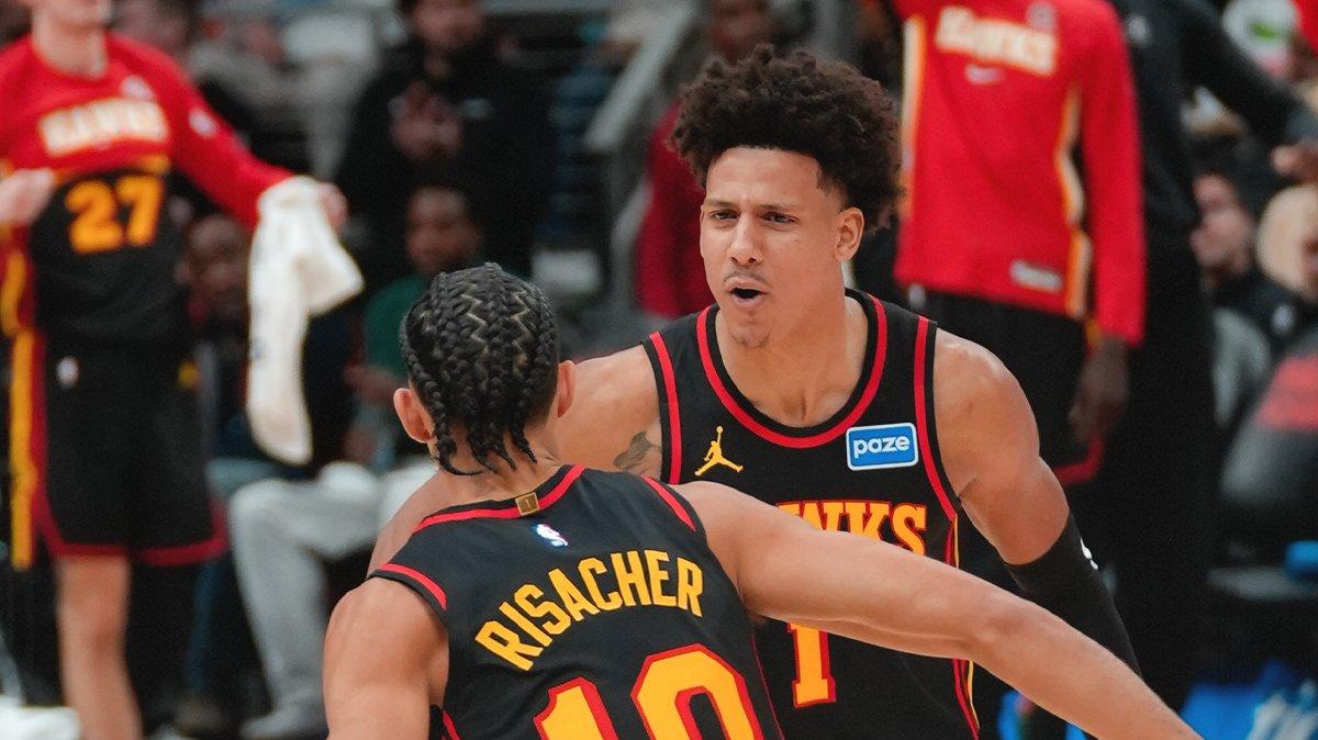 Hawks di ferro con Jalen Johnson in tripla doppia: piegata Philadelphia 