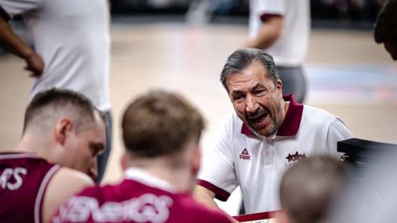 Lettonia, ecco i 12 di Luca Banchi per EuroBasket 2025