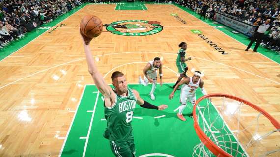 NBA - I Celtics aggiornano sull'infortunio di Kristaps Porzingis