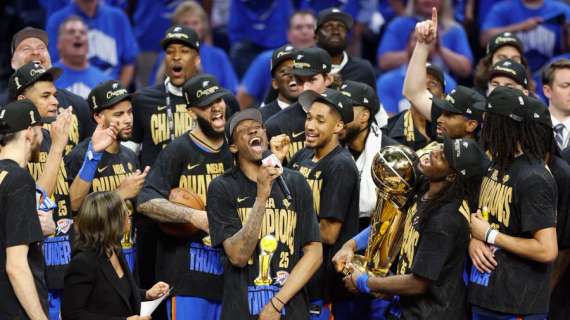 Gara 7 incorona gli Oklahoma City Thunder campioni NBA 2024-25