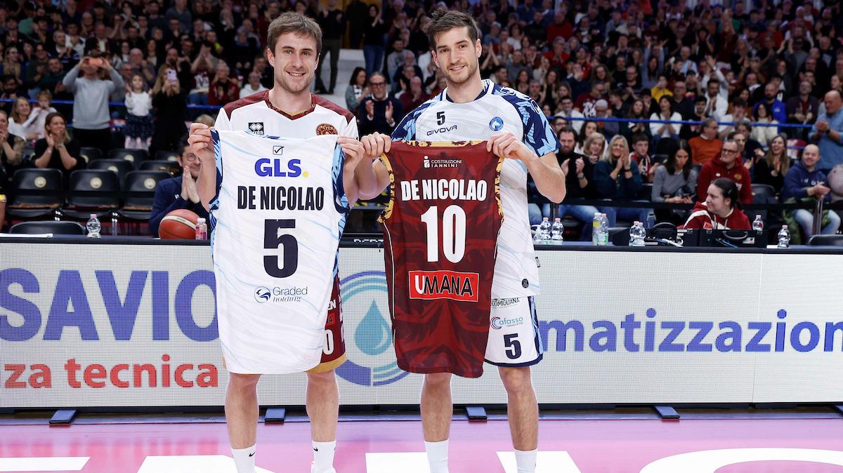 Cantù-Reyer, sfida dal sapore speciale: c’è il duello tra i fratelli De Nicolao