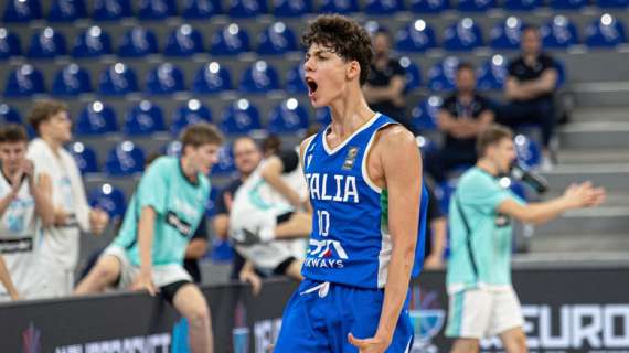 Niente medaglia per l'Italbasket U16M: il bronzo va alla Slovenia
