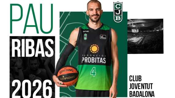 ACB - Joventut Badalona estende il contratto di Pau Ribas 