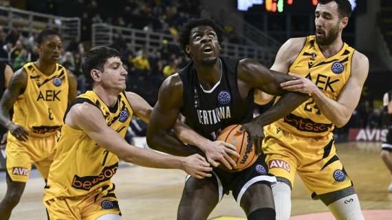 LIVE BCL - Bertram Derthona vs AEK Atene; dove in TV, preview, diretta