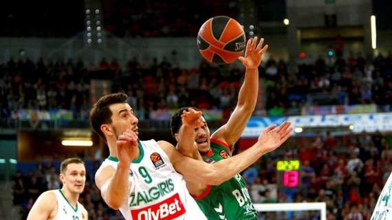 EuroLeague - Zalgiris chiude la Coppa superando il Baskonia in casa sua