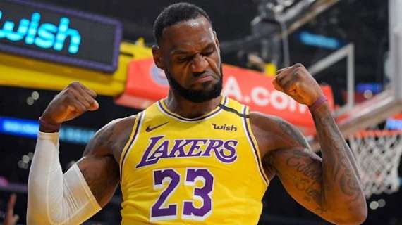 NBA - Lakers, LeBron James "Non vogliamo rinunciare alla stagione 2019-20"