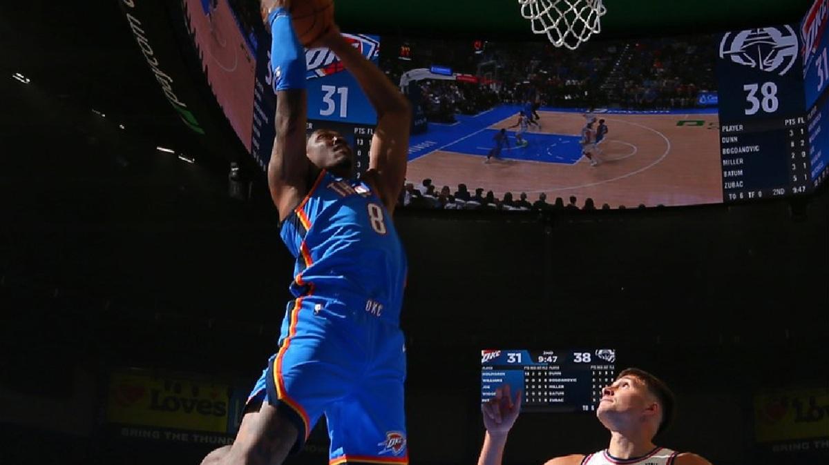 SGA trascina i Thunder, per i Clippers brutto secondo tempo