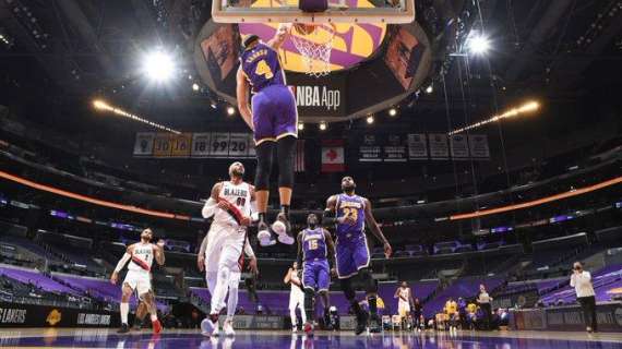 NBA - C'è Schroder contro i Blazers: i Lakers tornano a vincere