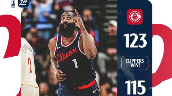 NBA - I Clippers di Harden si rilanciano a spese dei Pistons