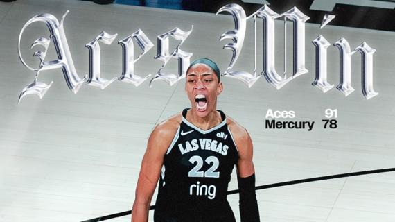 WNBA Finals: le Aces dominano Gara 2, Mercury in difficoltà offensiva