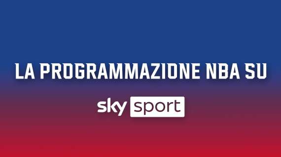 NBA su Sky Sport: la programmazione della settimana, il 17 speciale Martin Luther King Day