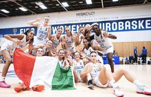 Europei U16 Femminili: superata la Grecia l'Italia è nei quarti, col Belgio