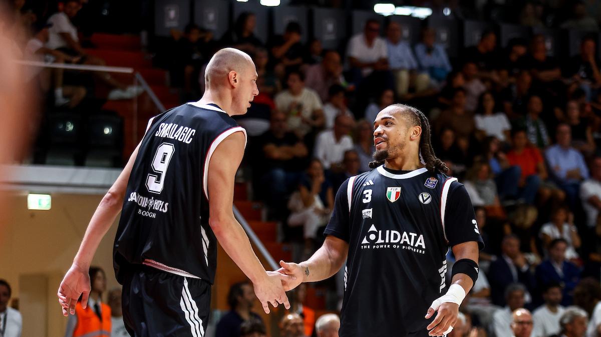 Virtus Bologna, doppia assenza per Ivanovic a Trieste ma recuperato Jallow