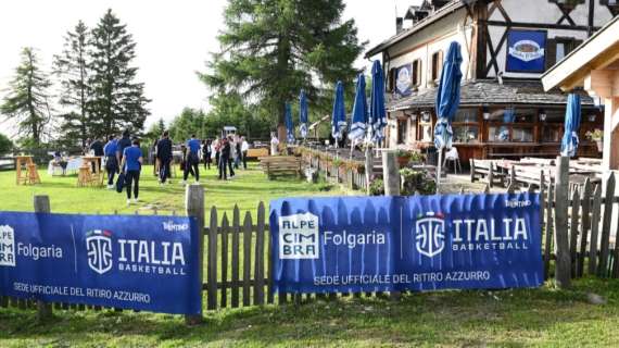 Italbasket, training camp a Folgaria dal 23 al 31 luglio con vista sugli Europei