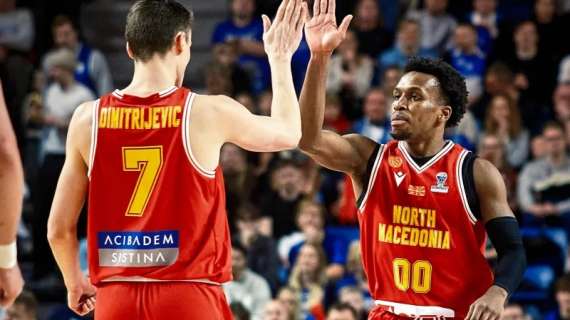 Dimitrijevic e Shorts sconfitta con la Macedonia in Estonia | QF EuroBasket 2025