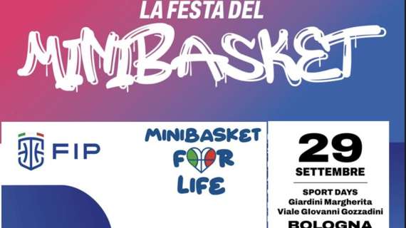 FIP - "Festa del Minibasket" con Gigi Datome, Mariella Santucci e Olbis Andrè