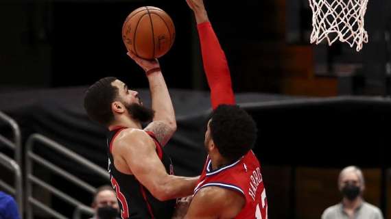 NBA - Toronto conferma il buon momento superando i Sixers